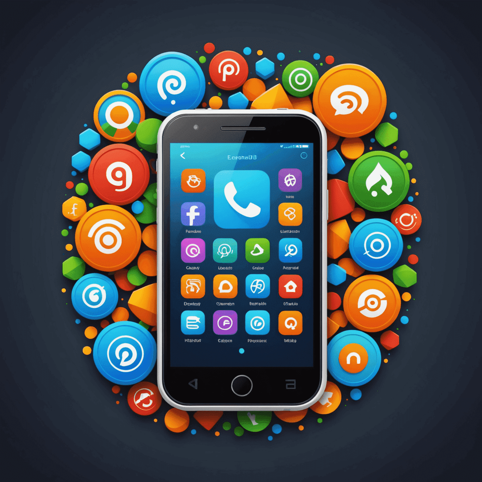 IndiaGamesHub logo featuring a stylized mobile phone with game icons