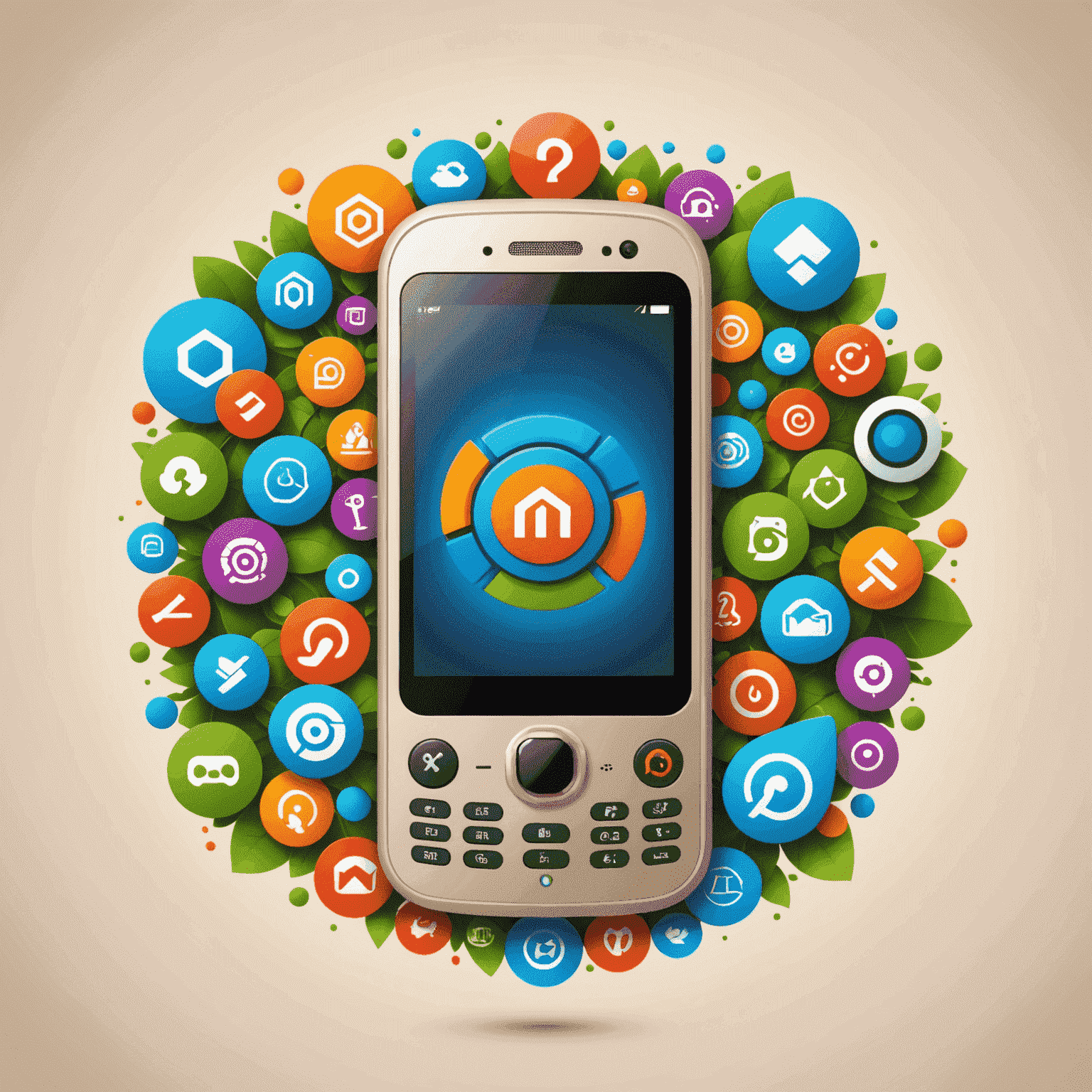 IndiaGamesHub logo featuring a stylized mobile phone with game icons